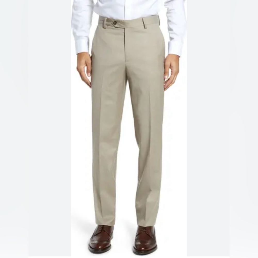 Saddlebred‎ men’s size 40/30 shark skin straight leg fit stretch waistband